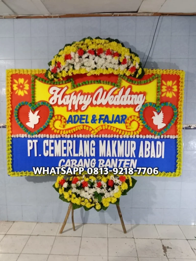 Papan Pernikahan 02 — Flower Shop Jakarta