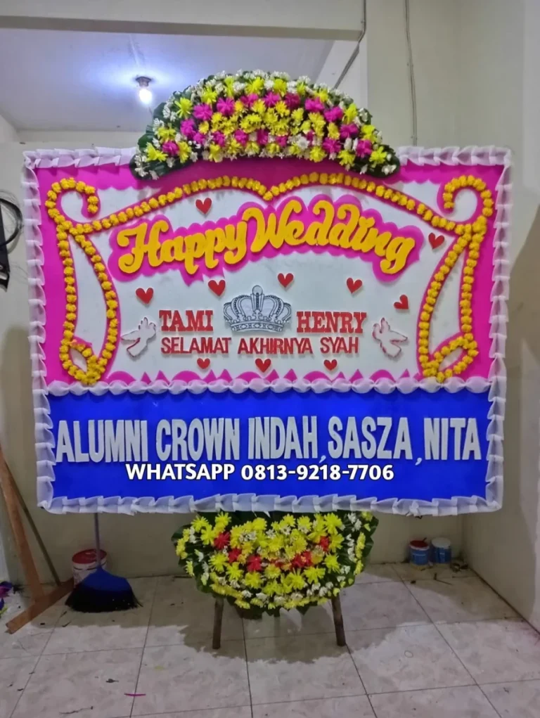 Papan Pernikahan 04 — Flower Shop Jakarta