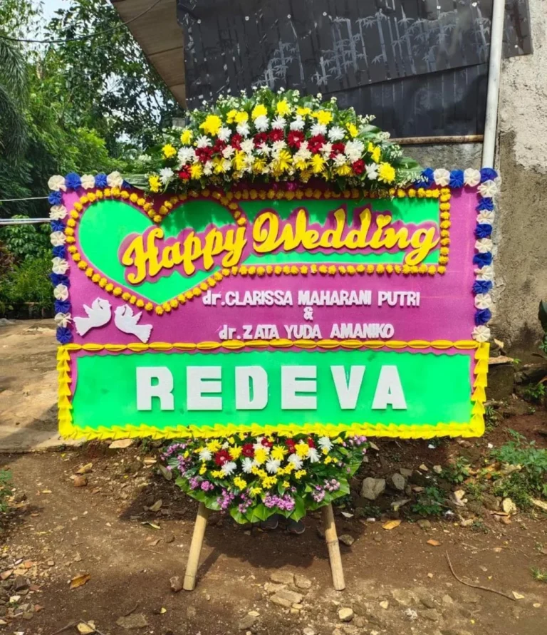 Papan Pernikahan 05 — Flower Shop Jakarta