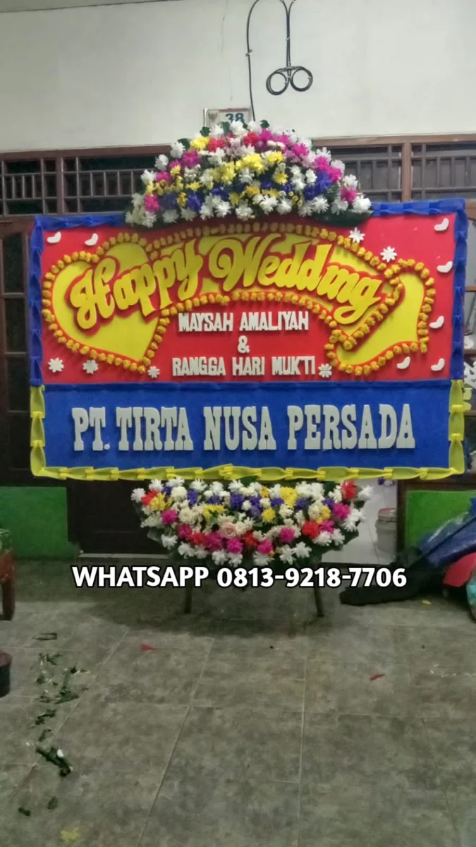 Papan Pernikahan 10 — Flower Shop Jakarta