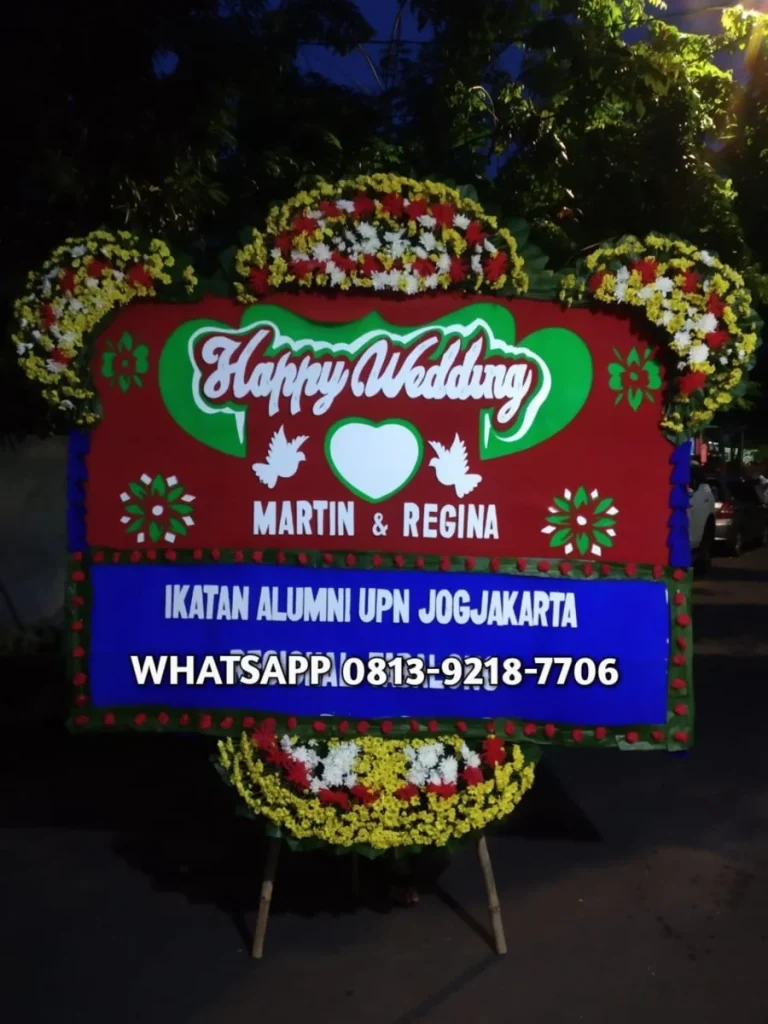 Papan Pernikahan 13 — flowershopjakarta.com