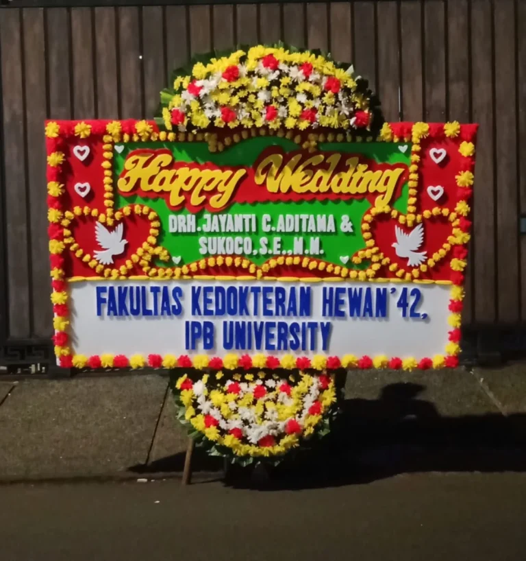 Papan Pernikahan 14 — Flower Shop Jakarta