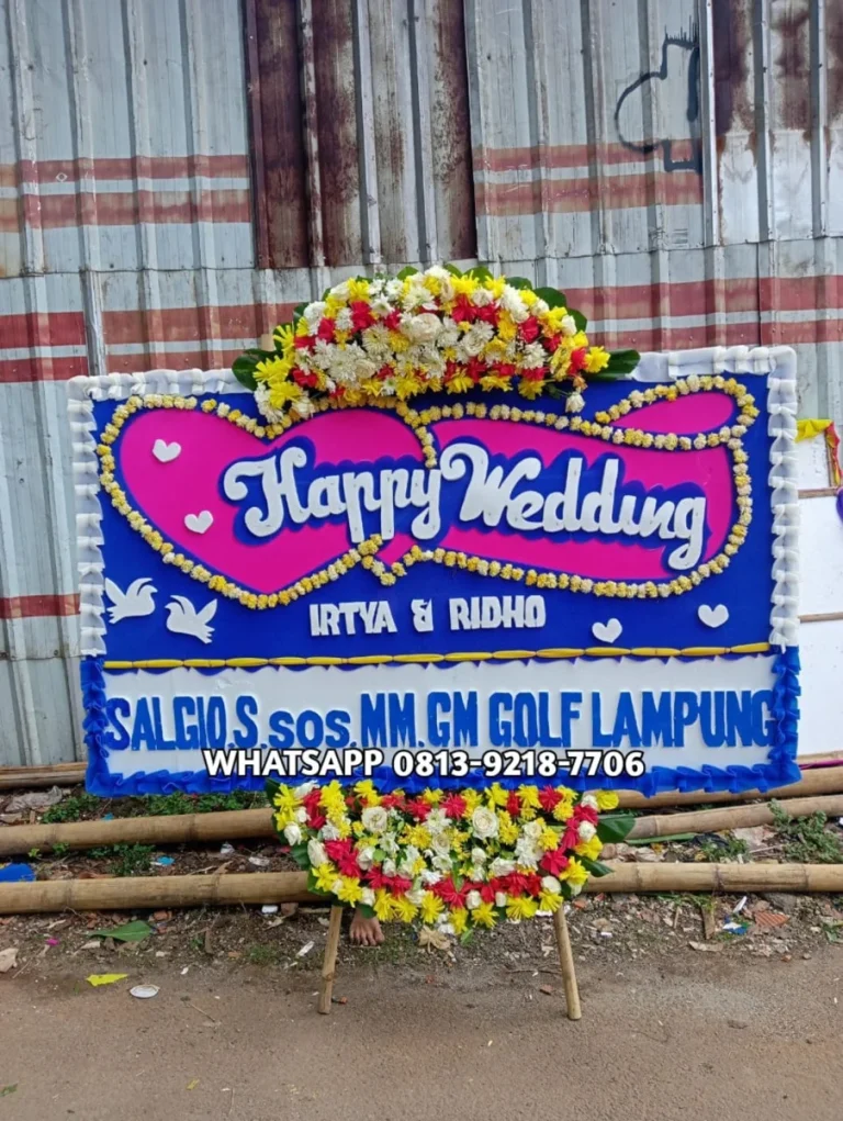Papan Pernikahan 15 — Flower Shop Jakarta