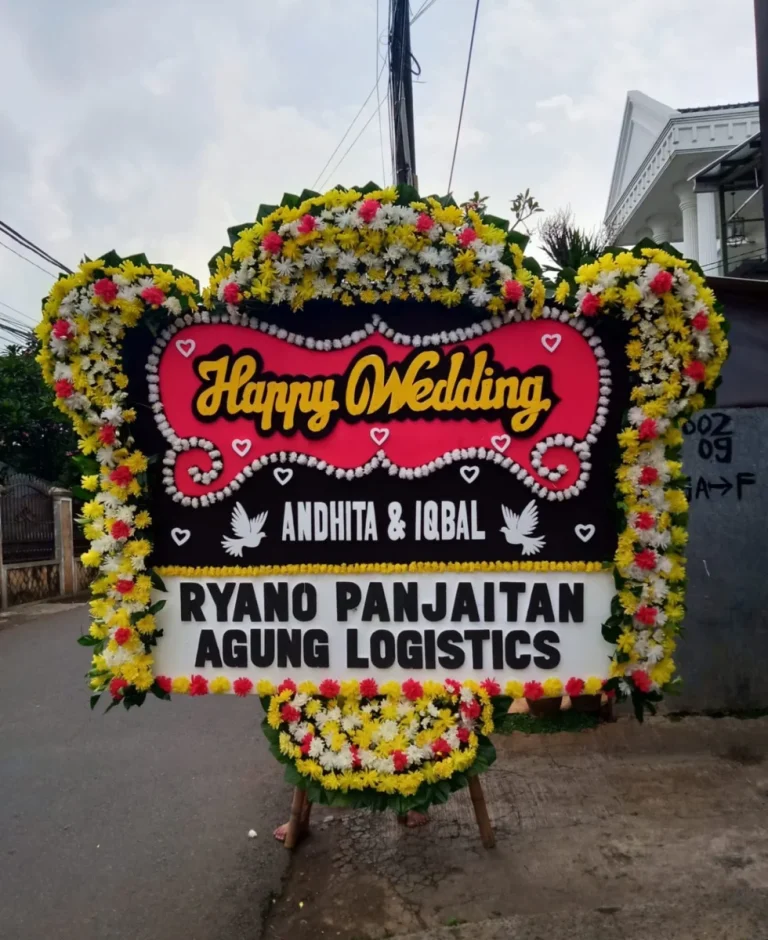 Papan Pernikahan 18 — Flower Shop Jakarta