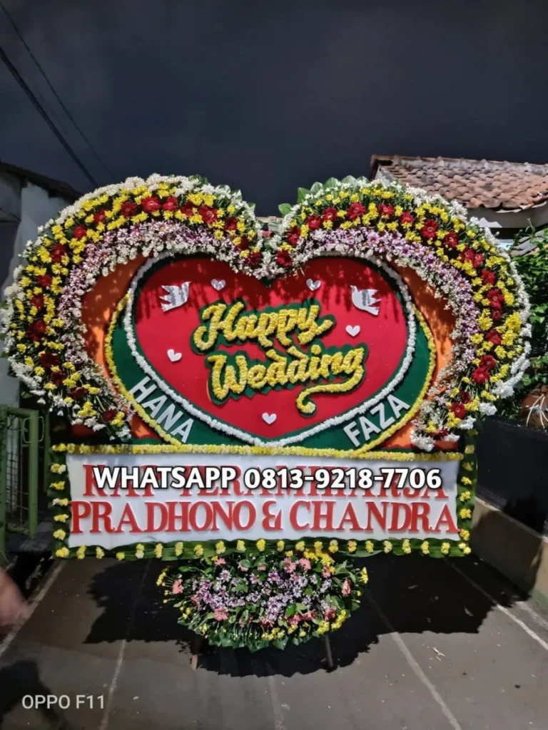 Papan Pernikahan 21 — Flower Shop Jakarta
