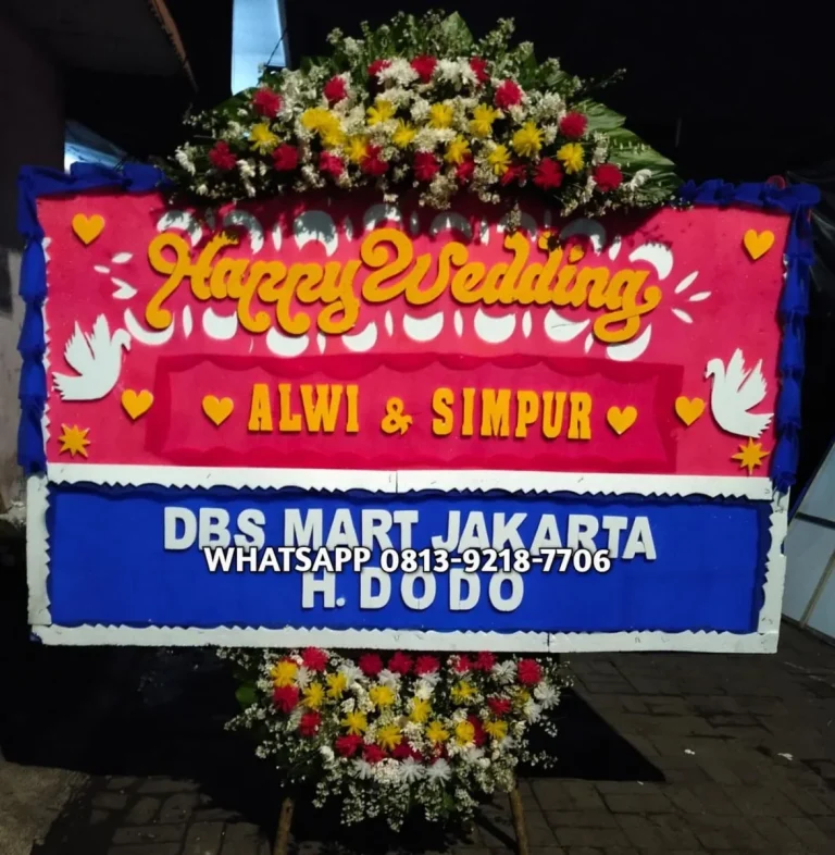 Papan Pernikahan 22 — Flower Shop Jakarta