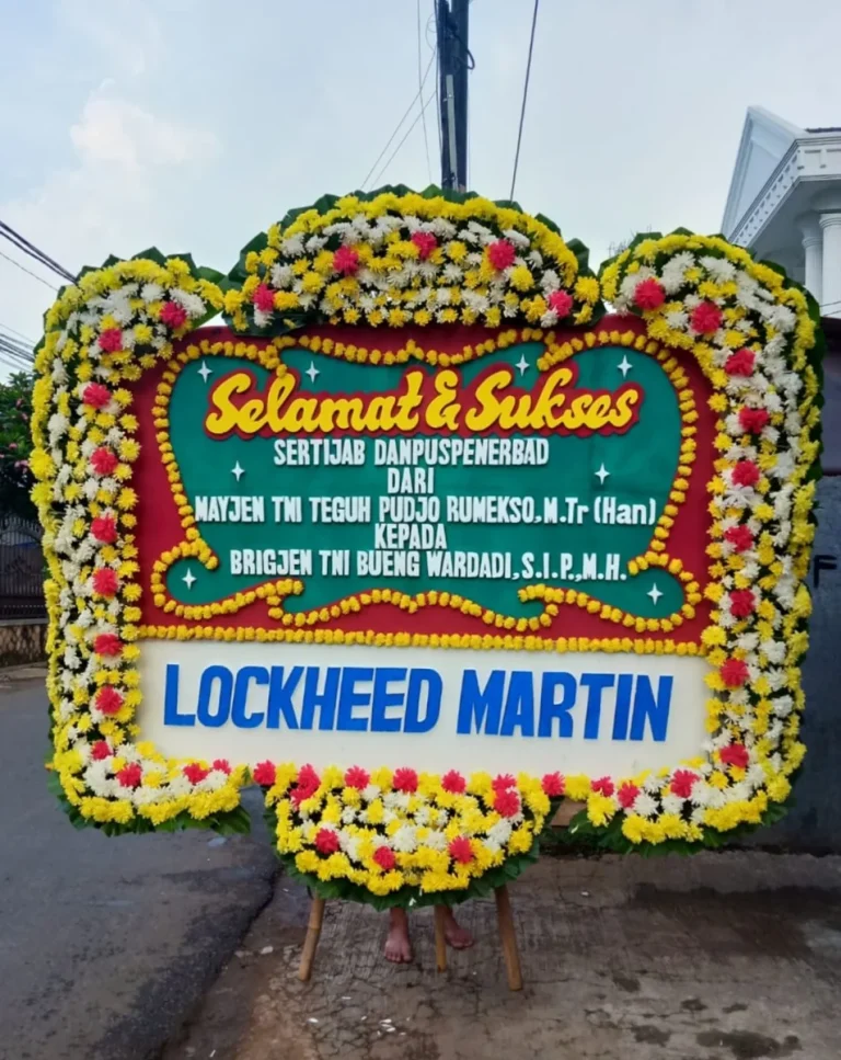Papan Selamat dan Sukses 27 — Flower Shop Jakarta