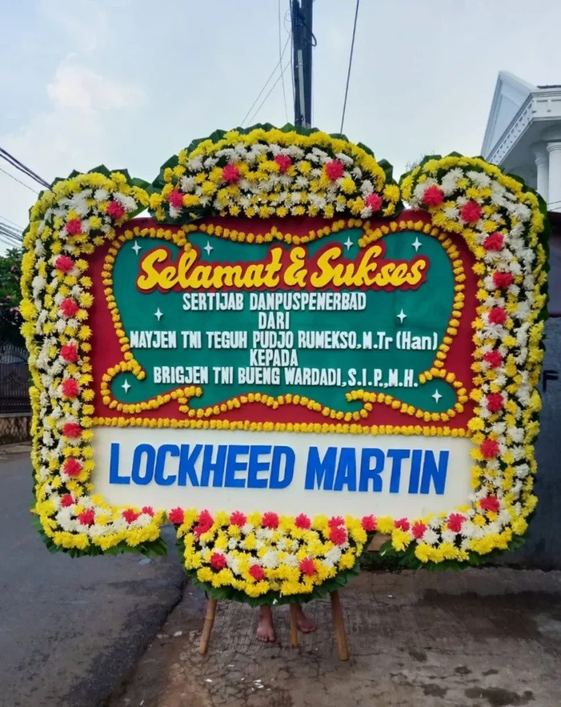 Papan Selamat dan Sukses 27 — Flower Shop Jakarta