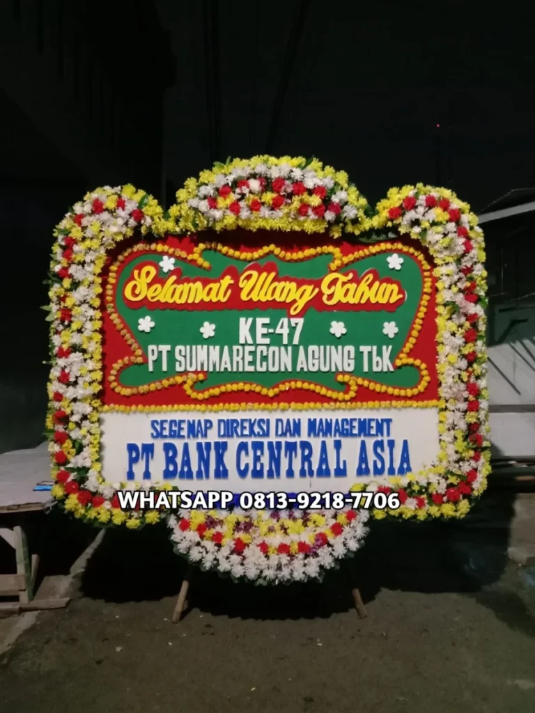 Papan Ulang Tahun 31 — Flower Shop Jakarta