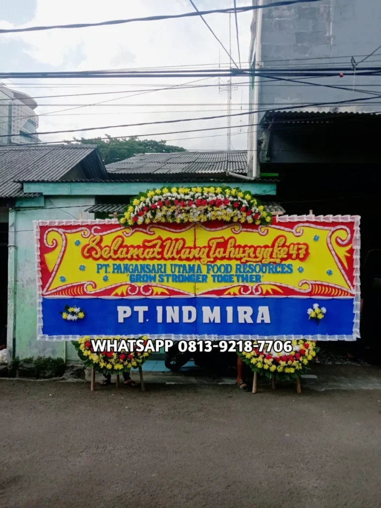 Papan Duka Cita 33 — Flower Shop Jakarta