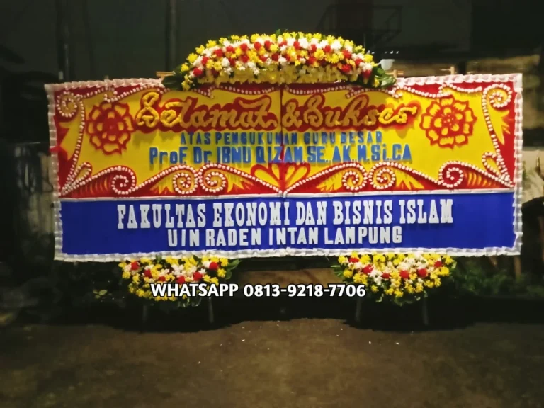 Papan Selamat dan Sukses 34 — Flower Shop Jakarta