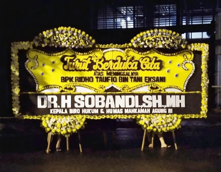 Papan Duka Cita 40 — Flower Shop Jakarta