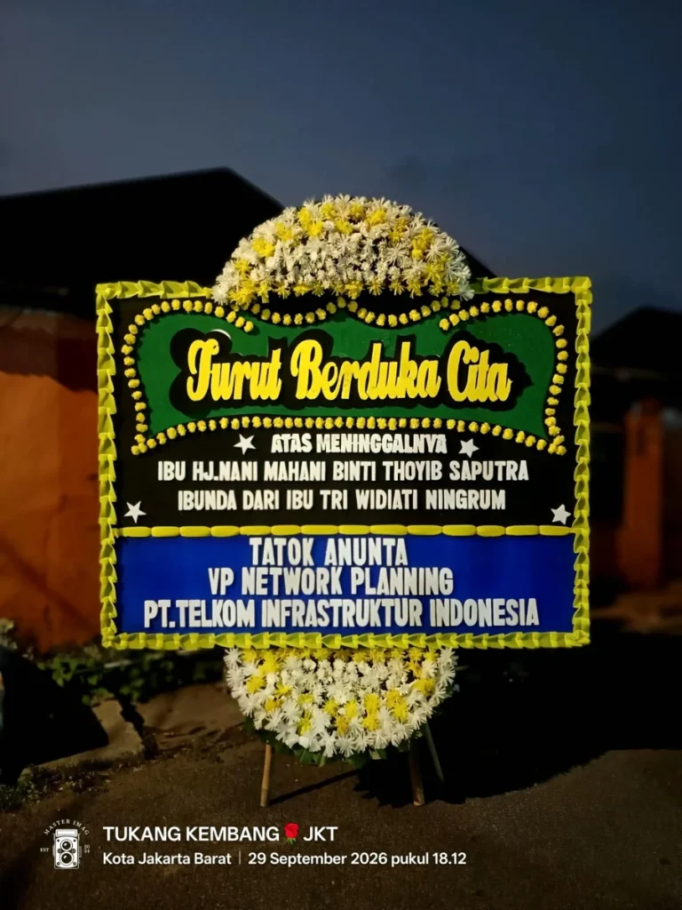 Papan Duka Cita 53 — Flower Shop Jakarta
