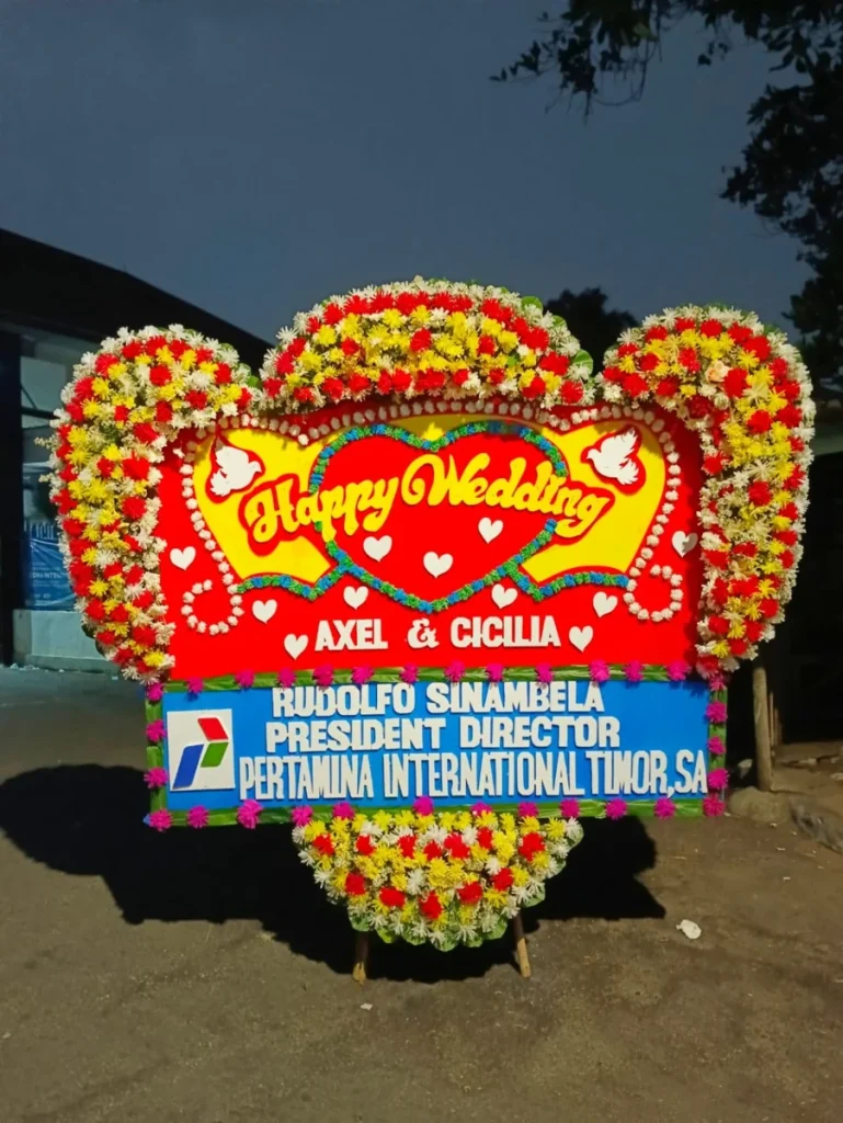Papan Pernikahan 54 — Flower Shop Jakarta