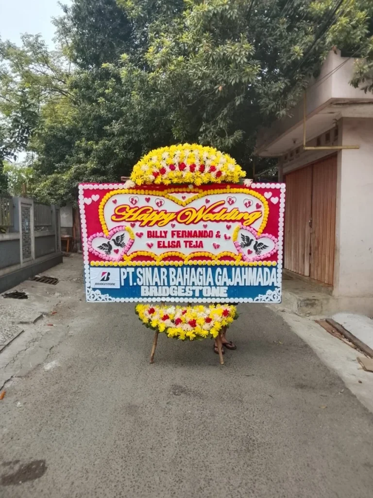 Papan Pernikahan 58 — Flower Shop Jakarta
