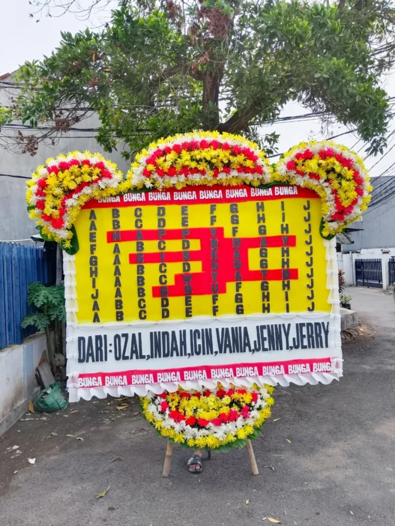 Papan Selamat dan Sukses 59 — Flower Shop Jakarta