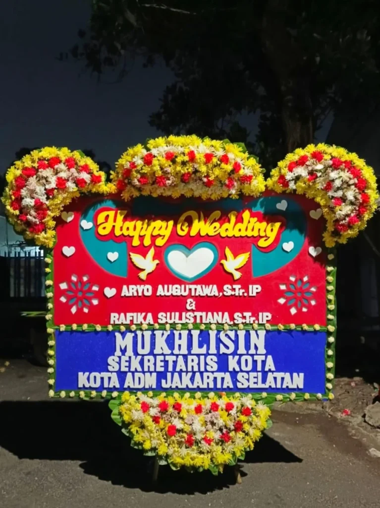 Papan Pernikahan 65 — flowershopjakarta.com