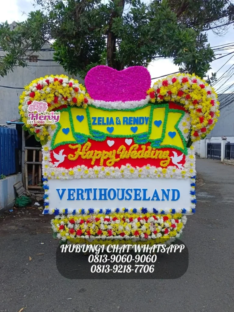 Papan Pernikahan 71 — Flower Shop Jakarta