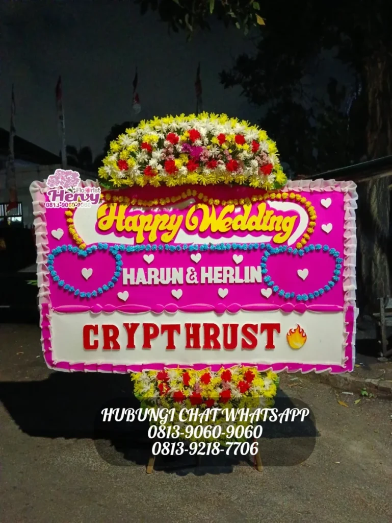 Papan Pernikahan 76 — flowershopjakarta.com