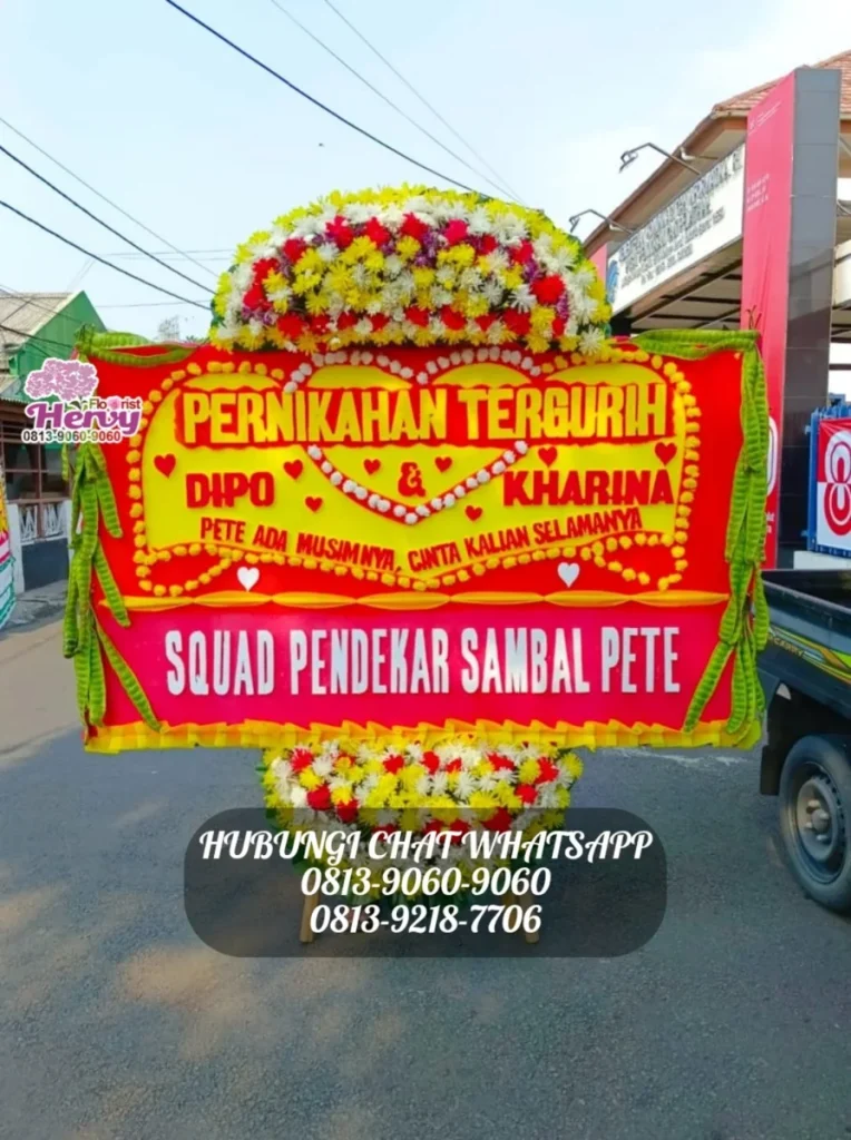 Papan Pernikahan 78 — Flower Shop Jakarta