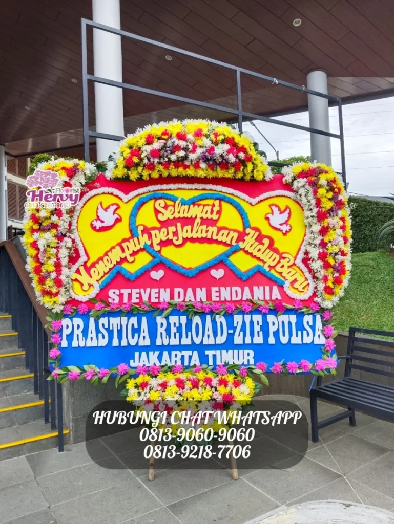 Papan Pernikahan 79 — flowershopjakarta.com